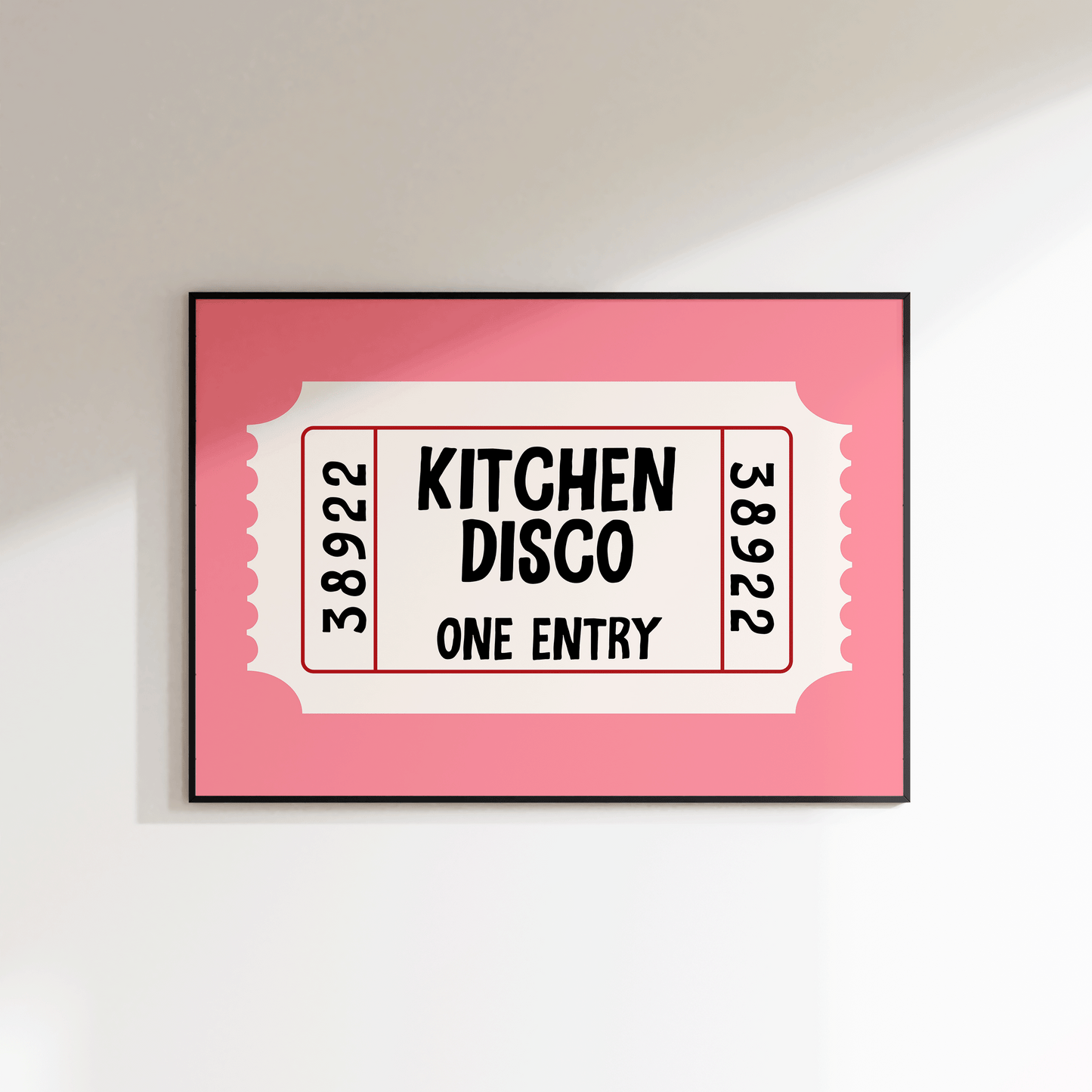 Kitchen Disco Print - SECONDS - Refined Spaces