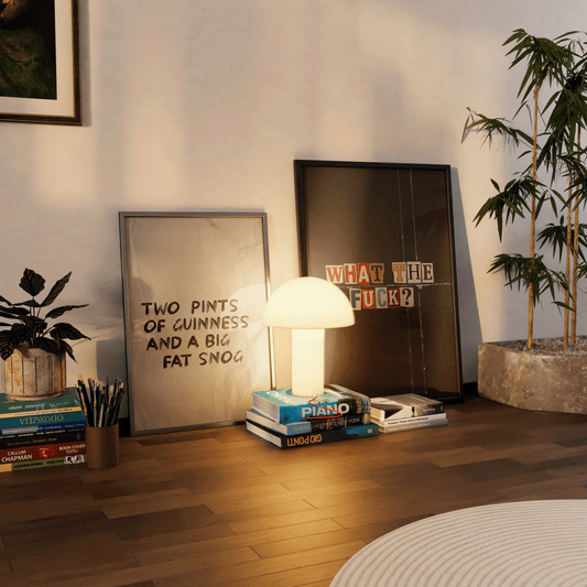 Two Pints Of Guinness And A Big Fat Snog Print - Refined Spaces