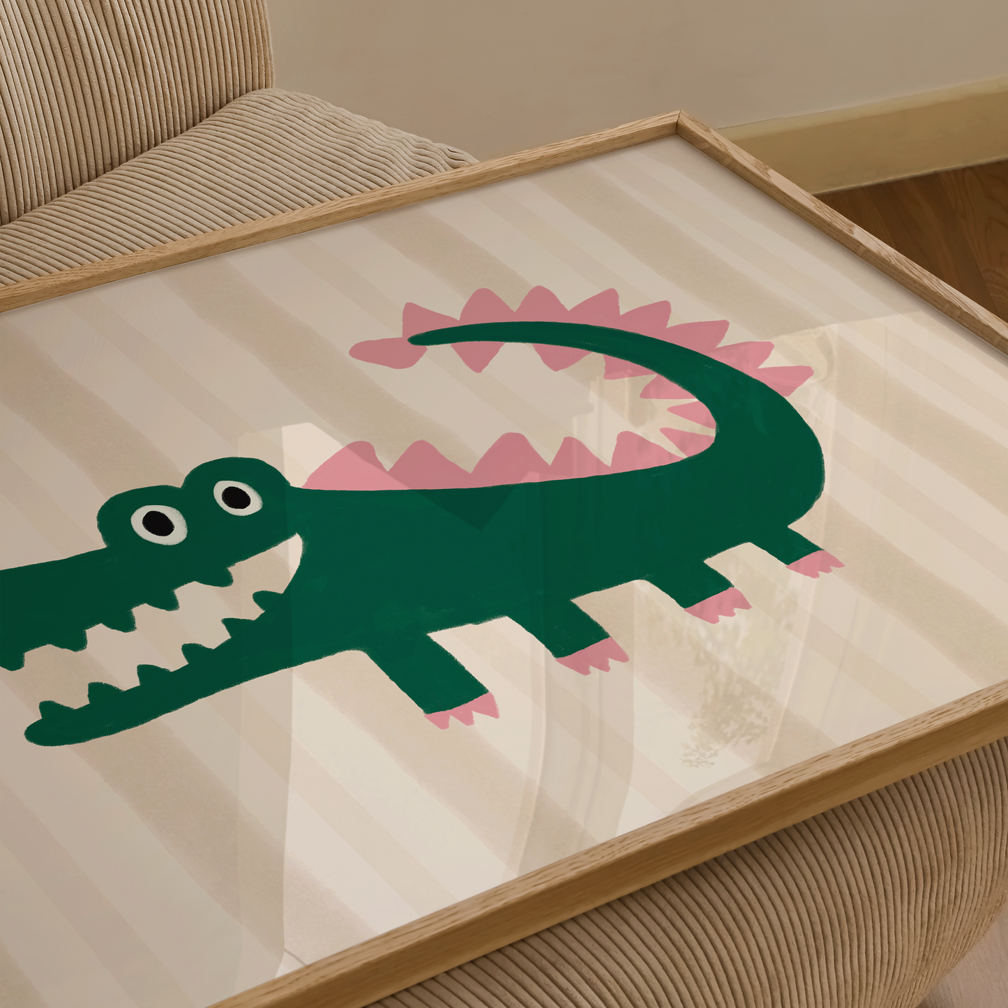 Crocodile Nursery Print - Refined Spaces