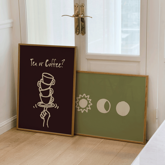 Sun and Moon Print - Refined Spaces