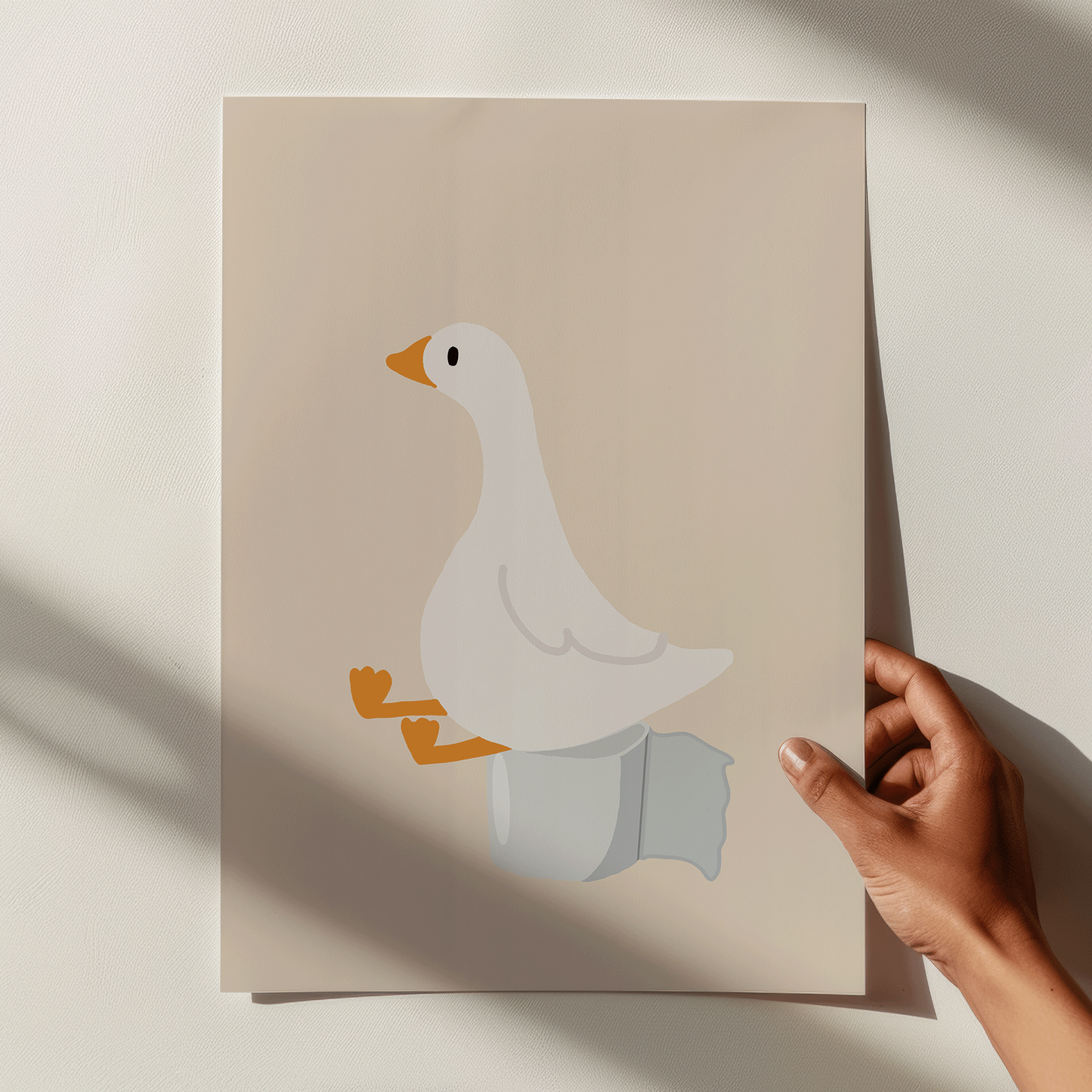 Duck Bathroom Print