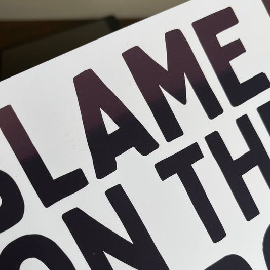 Blame It On The Margs Print - SECONDS - Refined Spaces