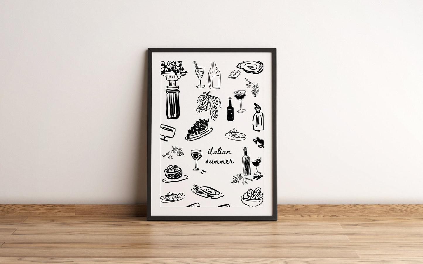 Italian Summer Print - Refined Spaces