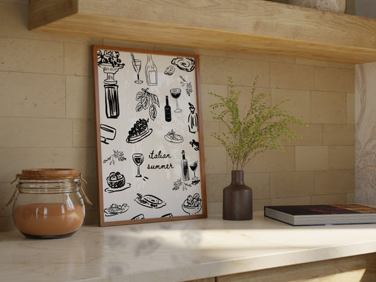 Italian Summer Print - Refined Spaces