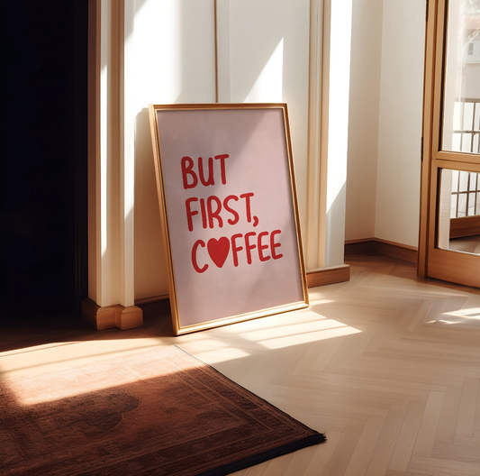 But first, Coffee Print - Refined Spaces
