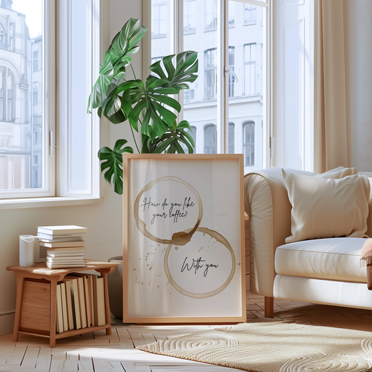 Coffee Wall Art - Portrait Print - Refined Spaces