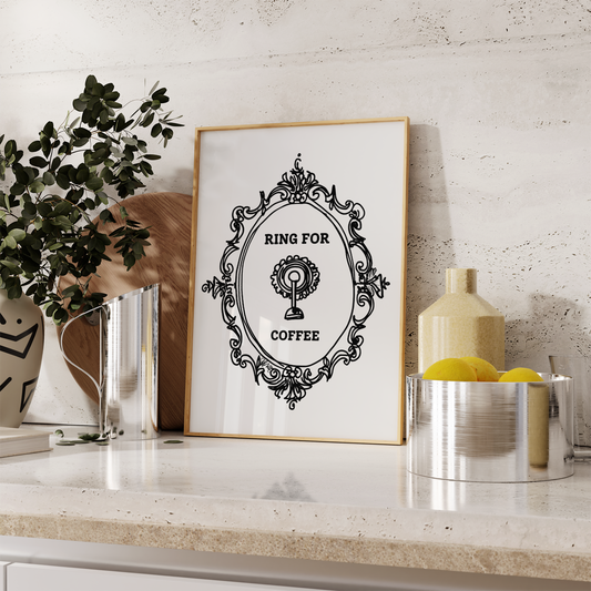 Ring for Coffee Print - Refined Spaces
