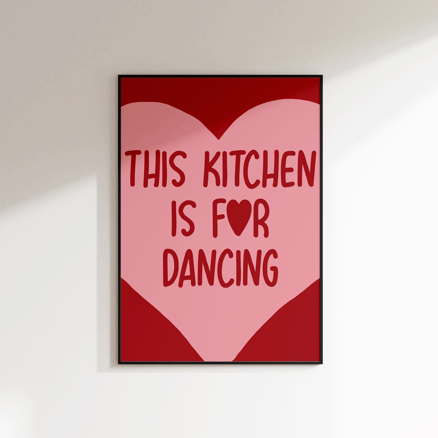 This Kitchen Is For Dancing Print - SECONDS - Refined Spaces