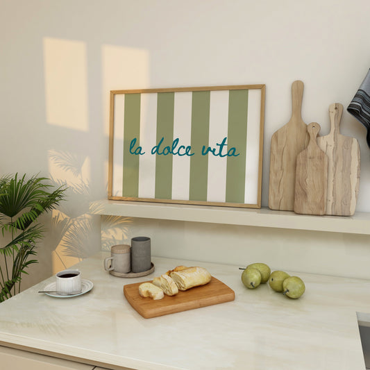 La Dolce Vita Print - Refined Spaces