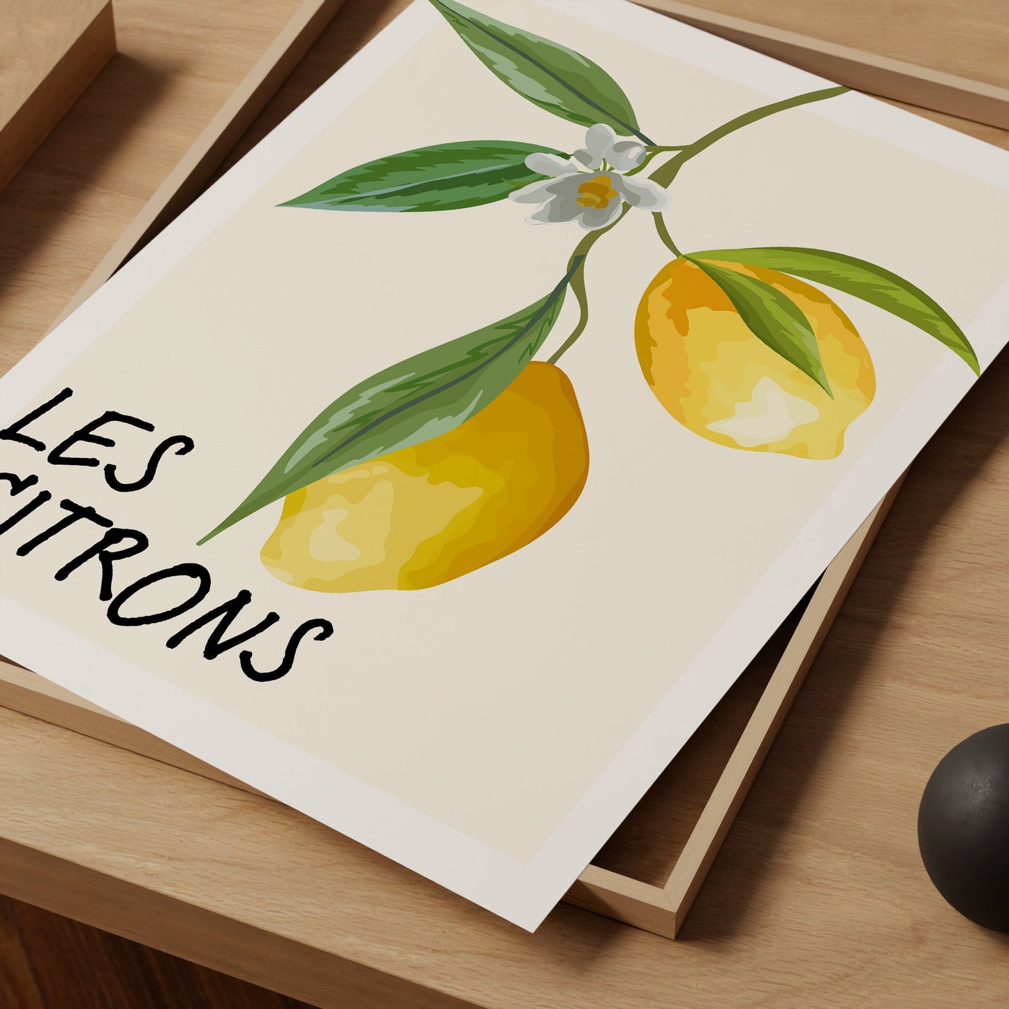 Les Citrons - The Lemons Print - Refined Spaces