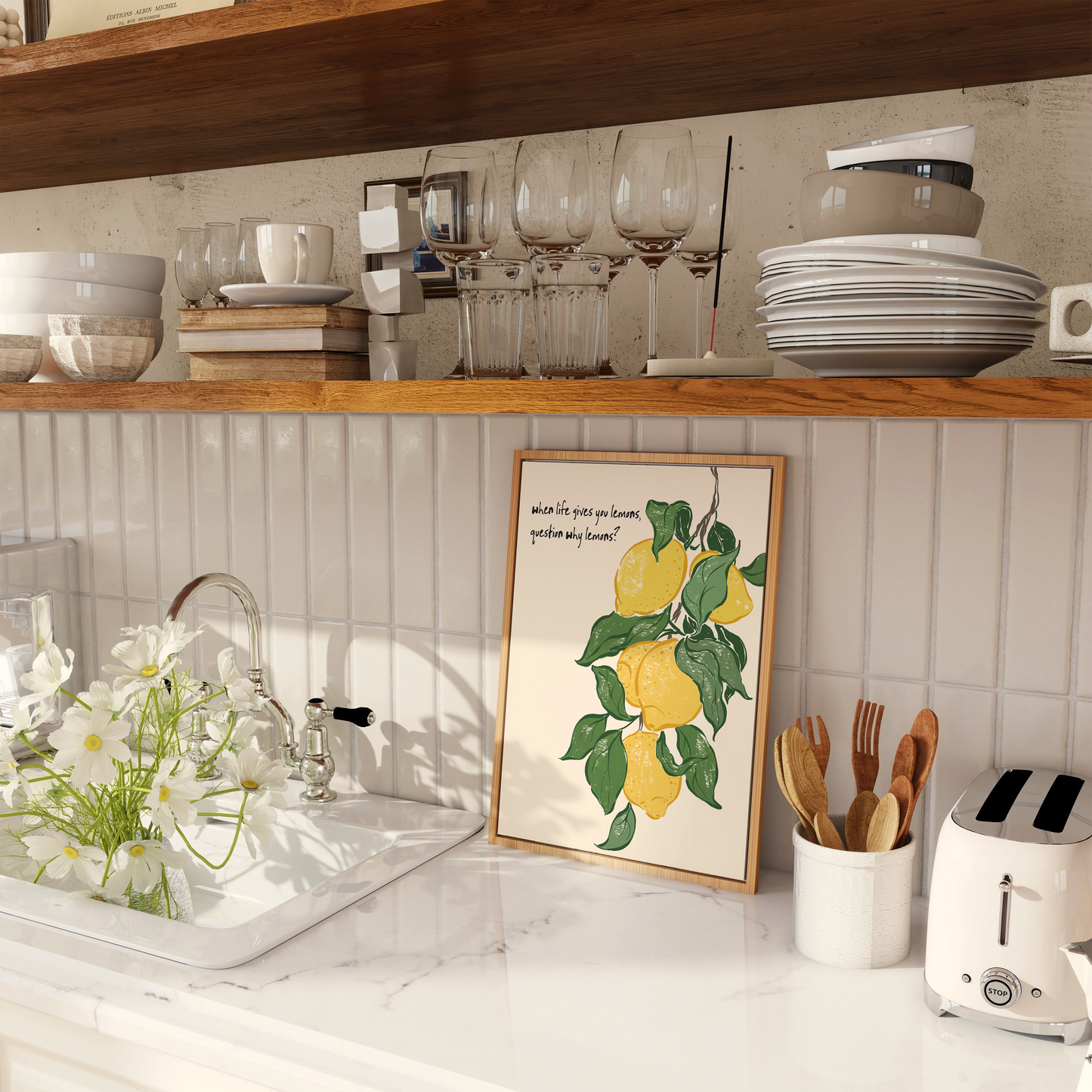 When Life Gives You Lemons Print