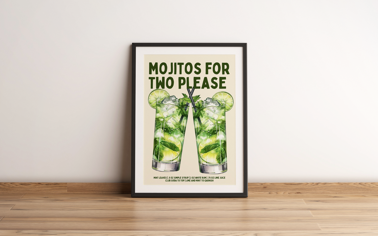 Mojito Print - Refined Spaces