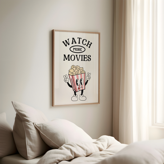Watch More Movies Print - Refined Spaces