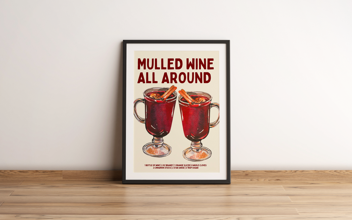 Mulled Wine Print - Refined Spaces