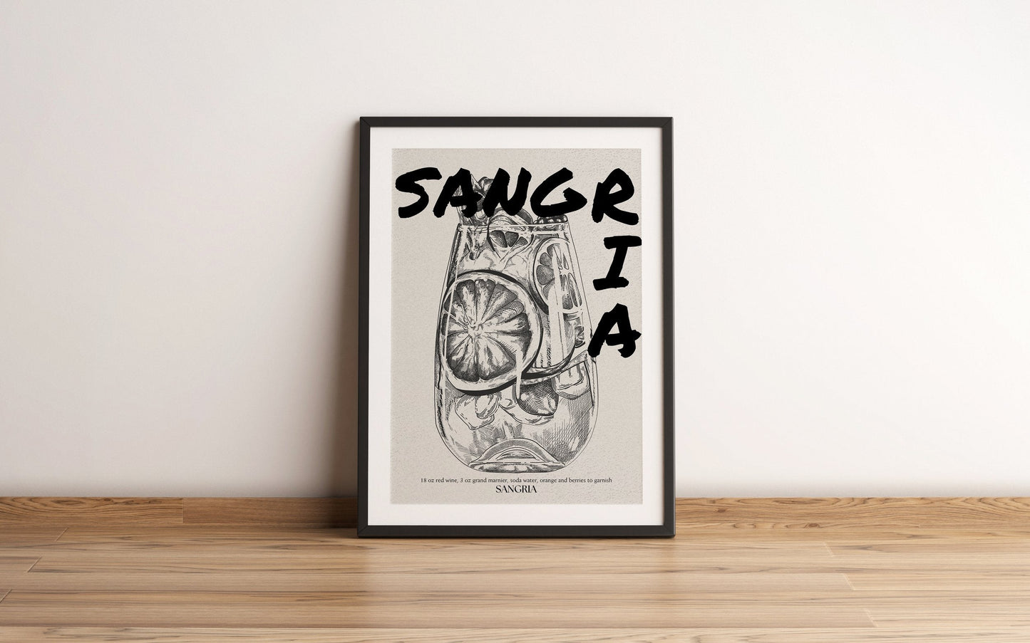 Sangria Print - Marker Collection - Refined Spaces