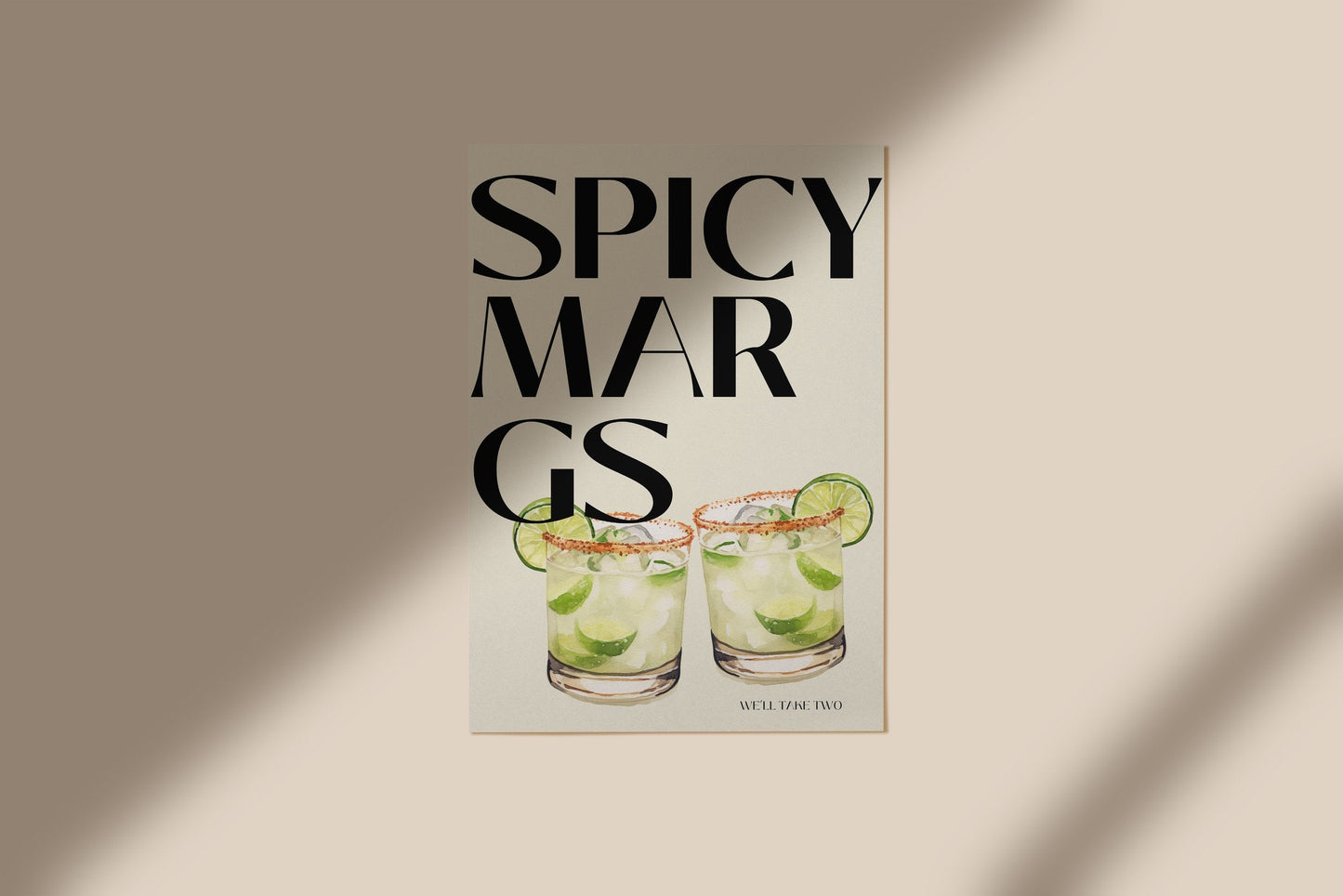 Spicy Margarita - Spicy Margs Print - Refined Spaces