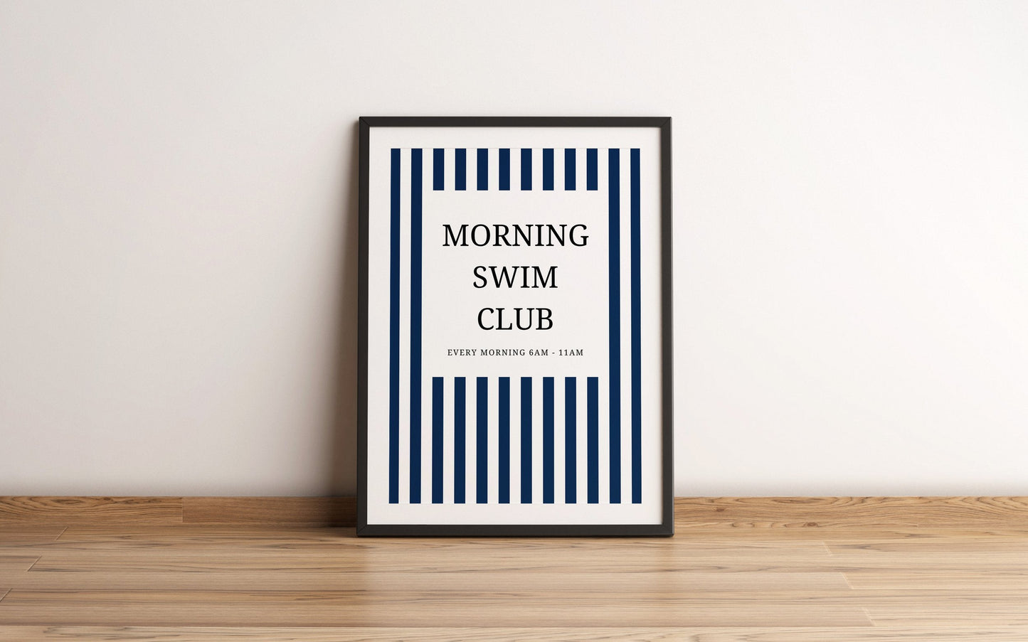 Morning Swim Club Print - Refined Spaces