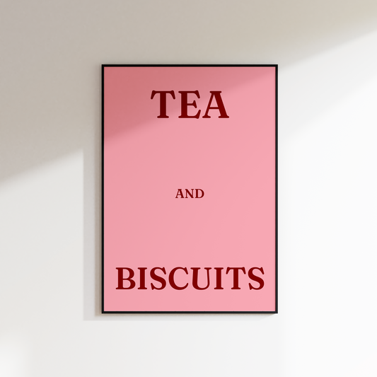 Tea and Biscuits Print - Refined Spaces