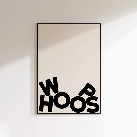 Whoops Print - Refined Spaces 