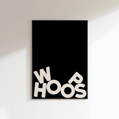 Whoops Print - Refined Spaces 