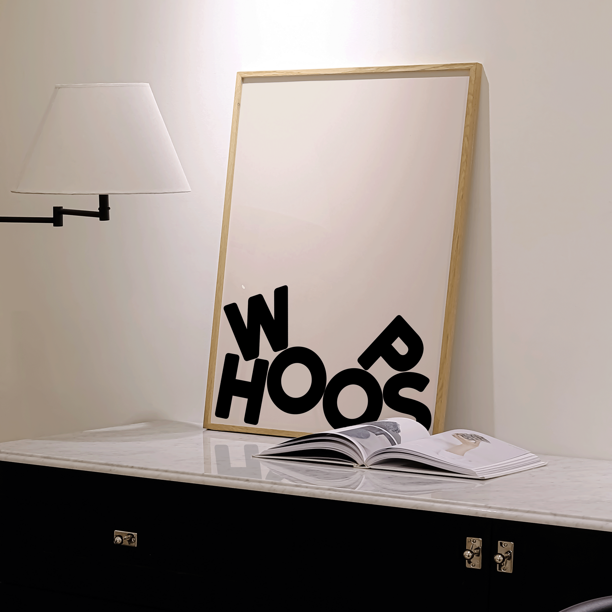 Whoops Print - Refined Spaces 