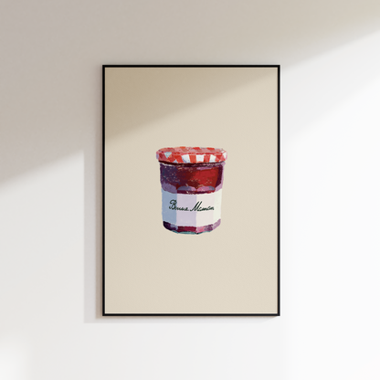 Bonne Maman Jam Print