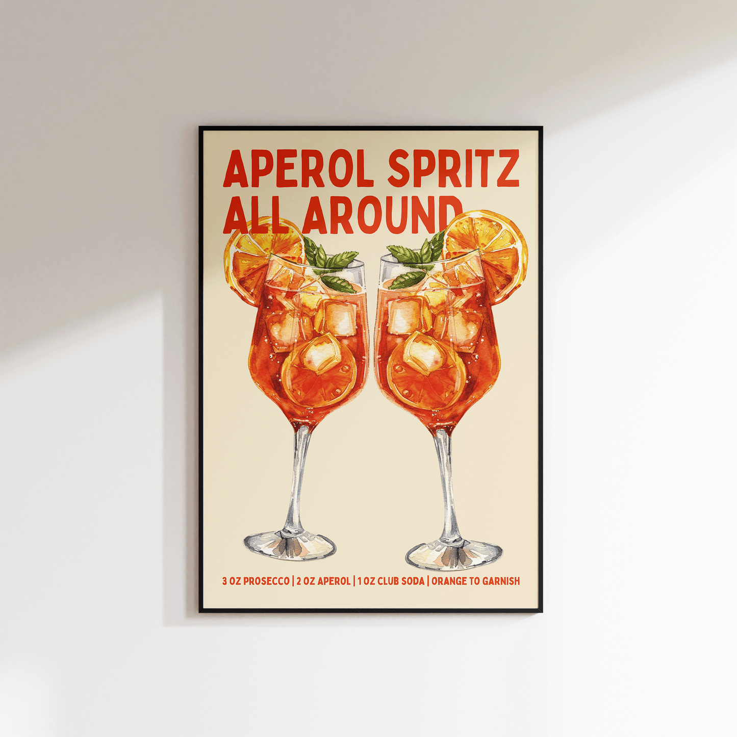 Aperol Spritz Print - SECONDS - Refined Spaces 