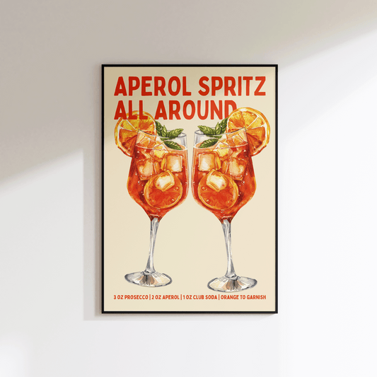 Aperol Spritz Print - SECONDS - Refined Spaces 
