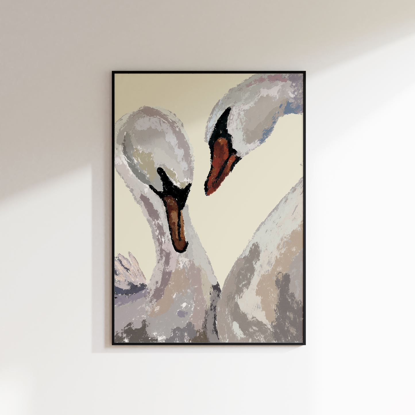 Two Swans Print