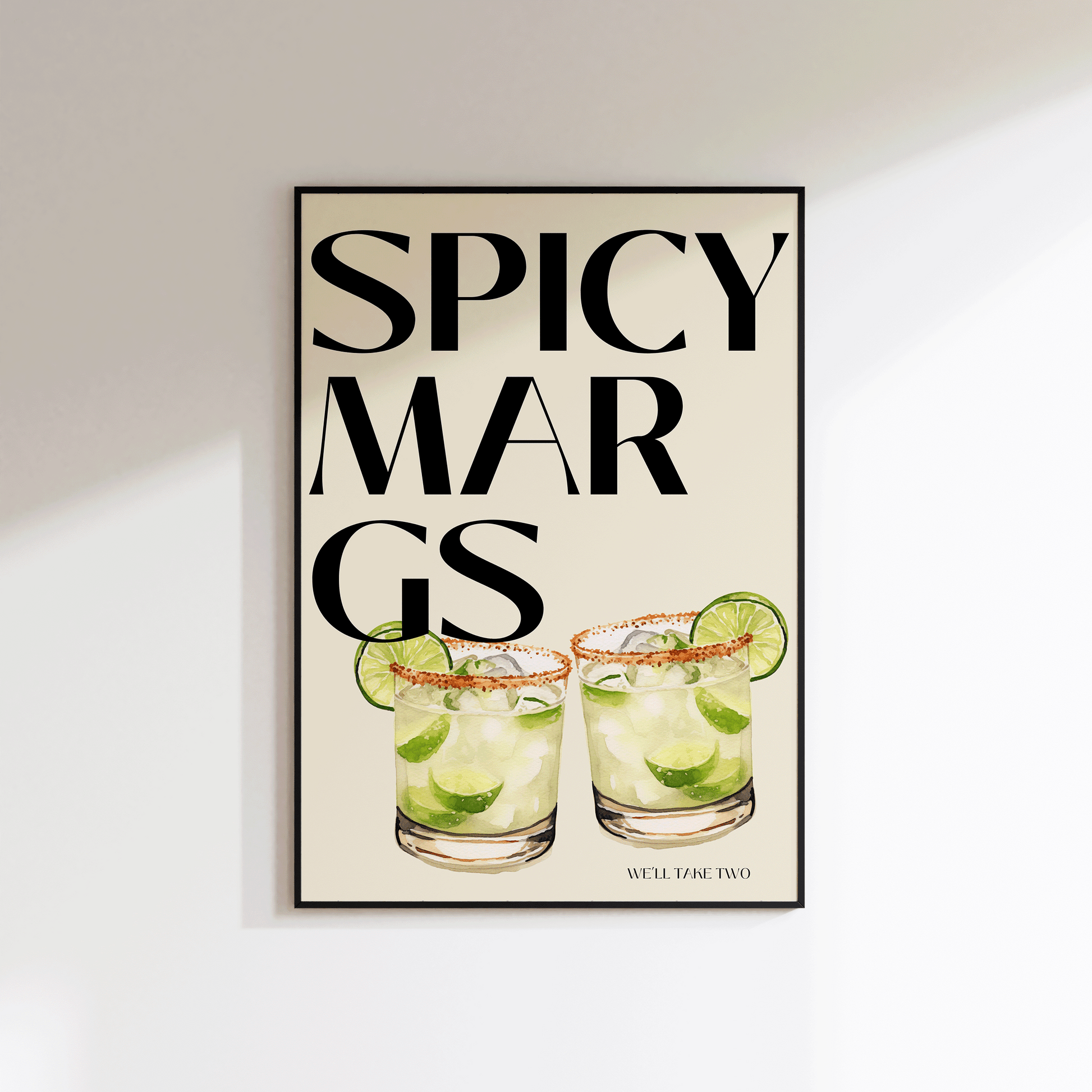Spicy Margs Print - SECONDS - Refined Spaces 