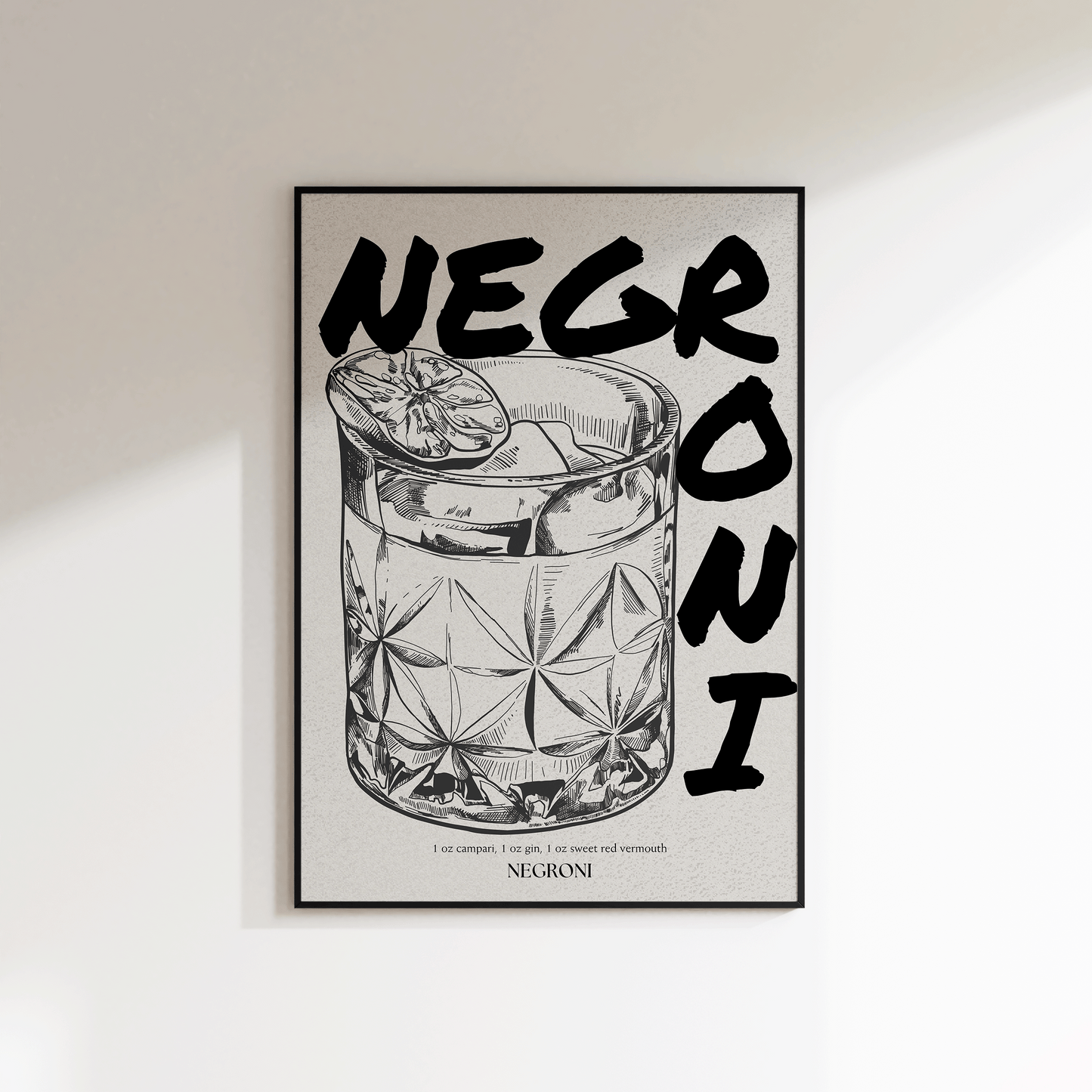 Negroni Print - SECONDS - Refined Spaces 