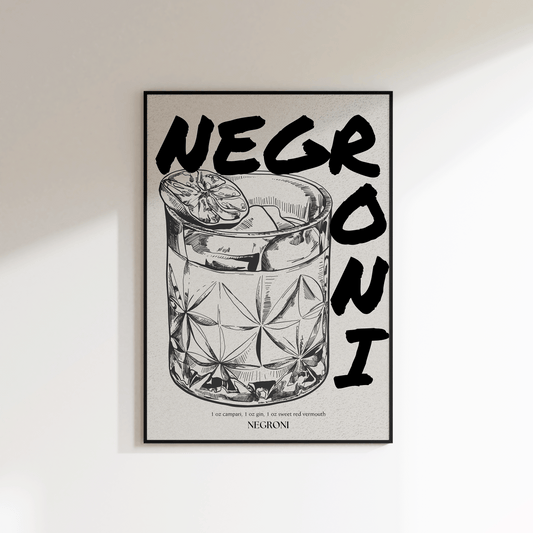 Negroni Print - SECONDS - Refined Spaces 