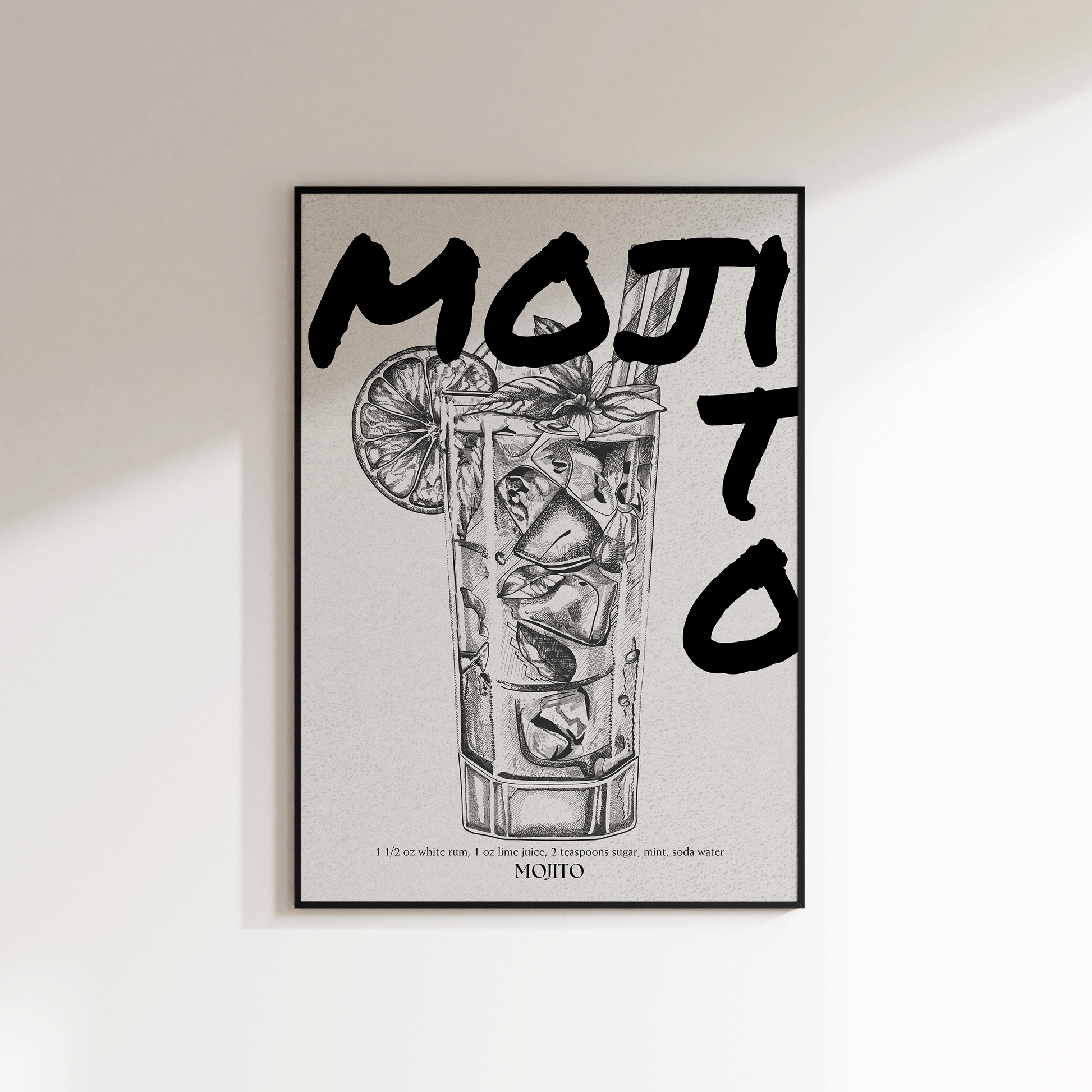 Mojito Print - SECONDS - Refined Spaces 