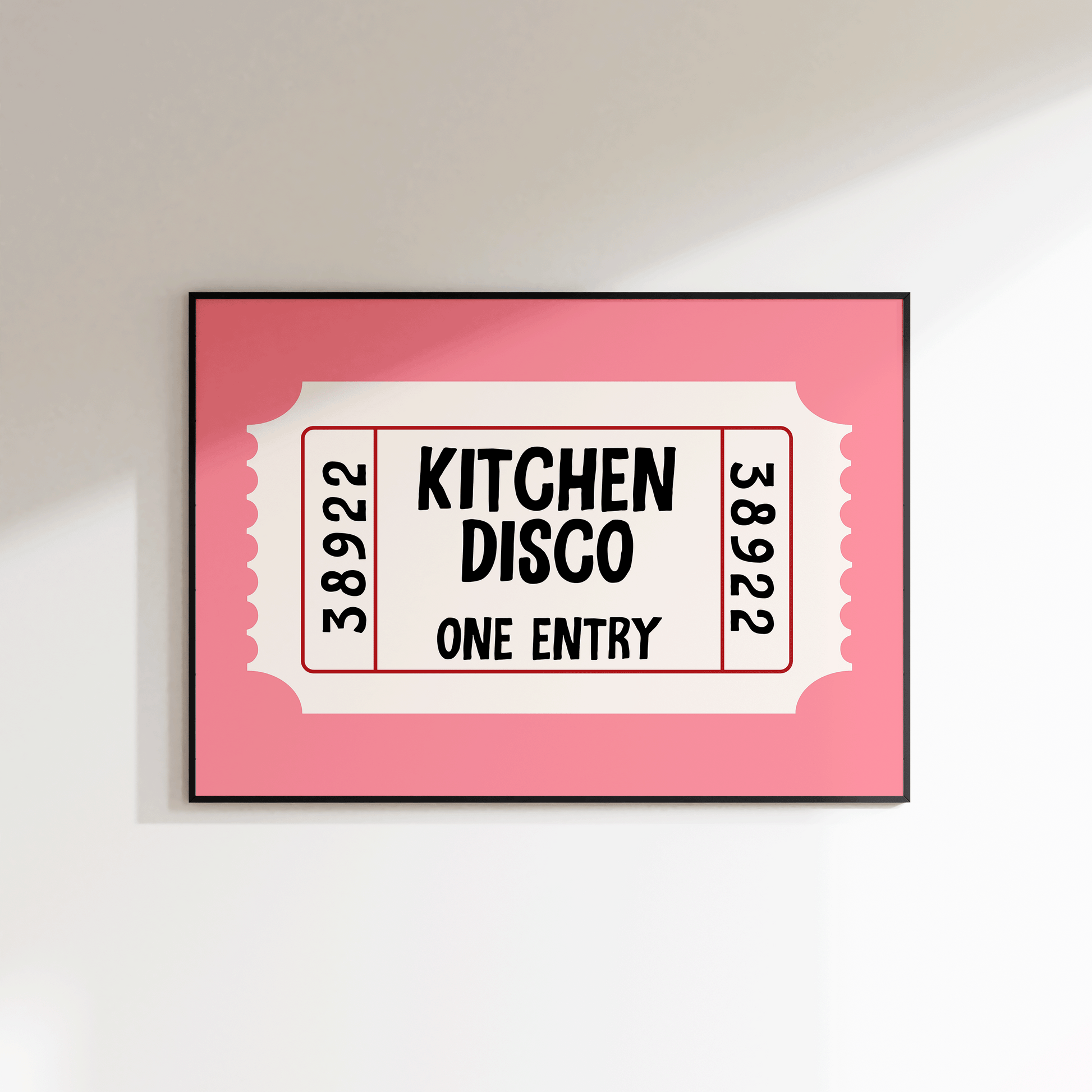 Kitchen Disco Print - SECONDS - Refined Spaces 