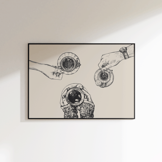 Coffee Print - SECONDS - Refined Spaces 