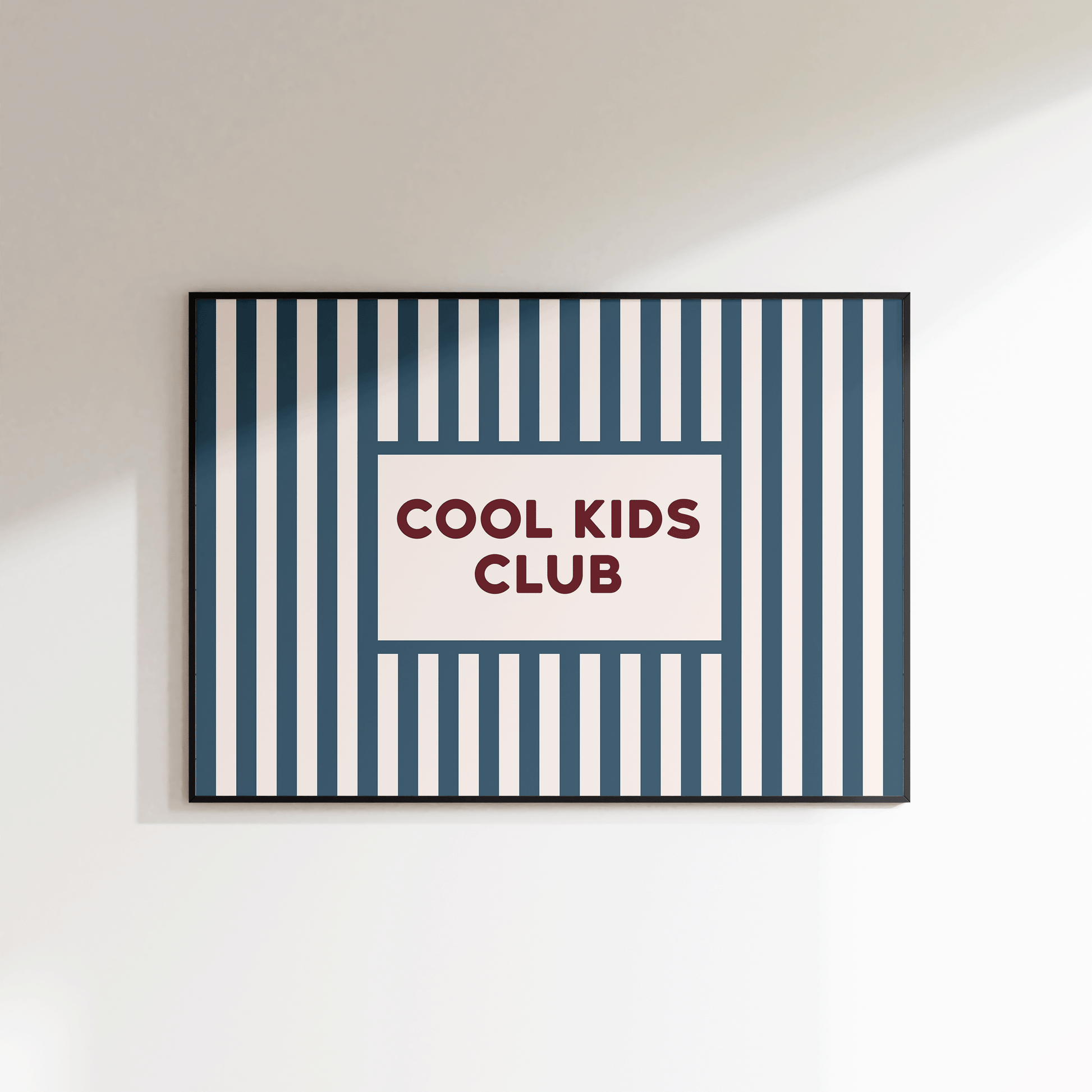 Cool Kids Club Print - Refined Spaces 