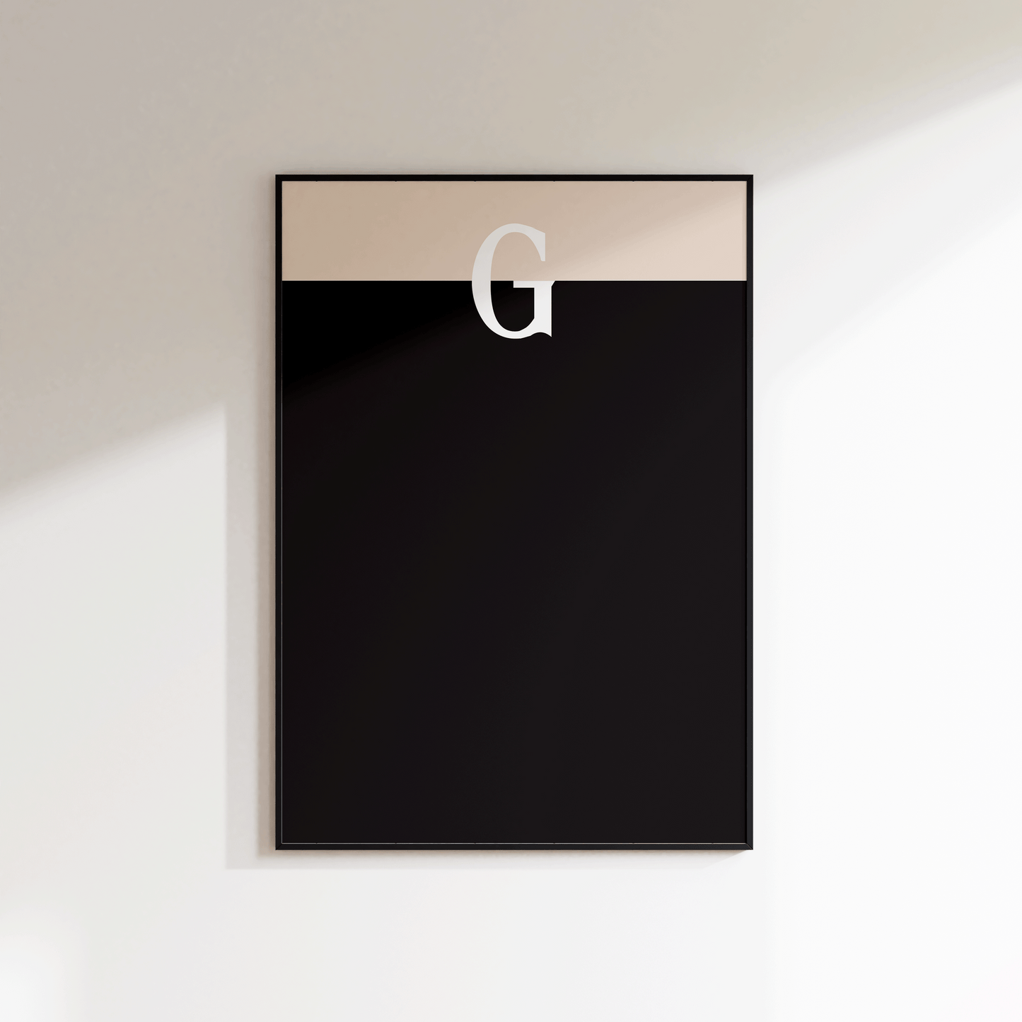 Split The G Guinness Print - Refined Spaces 