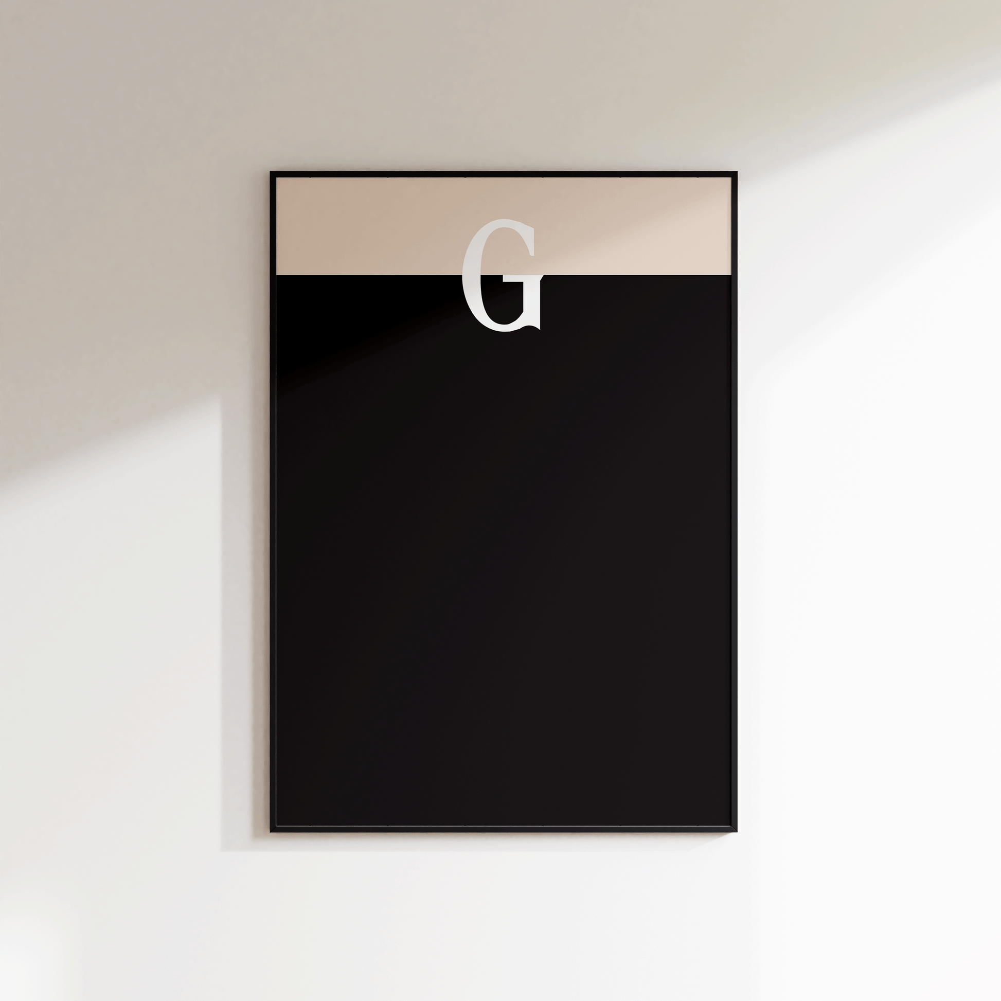 Split The G Guinness Print - Refined Spaces 