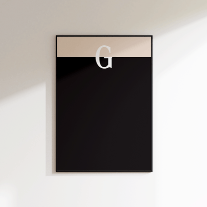 Split The G Guinness Print - Refined Spaces 