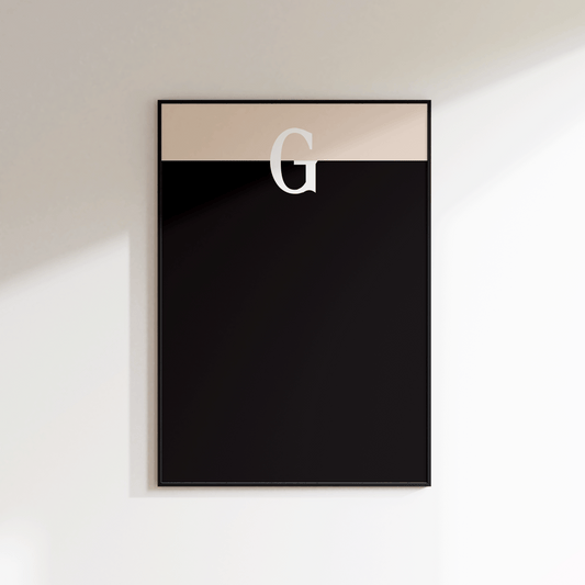 Split The G Guinness Print - Refined Spaces 