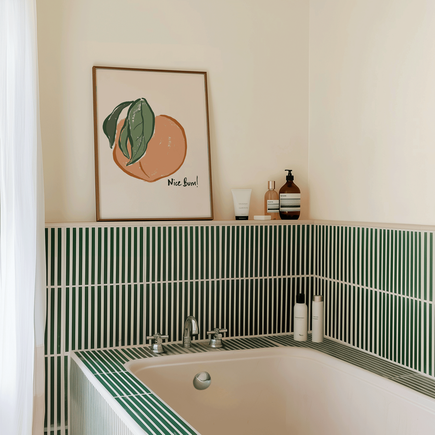 Nice Bum Print - Refined Spaces 