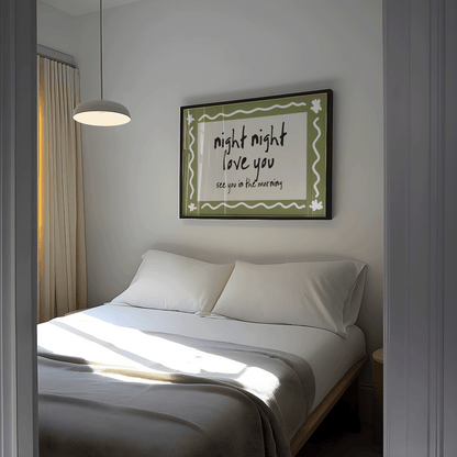 Night Night Love You Print - Refined Spaces 