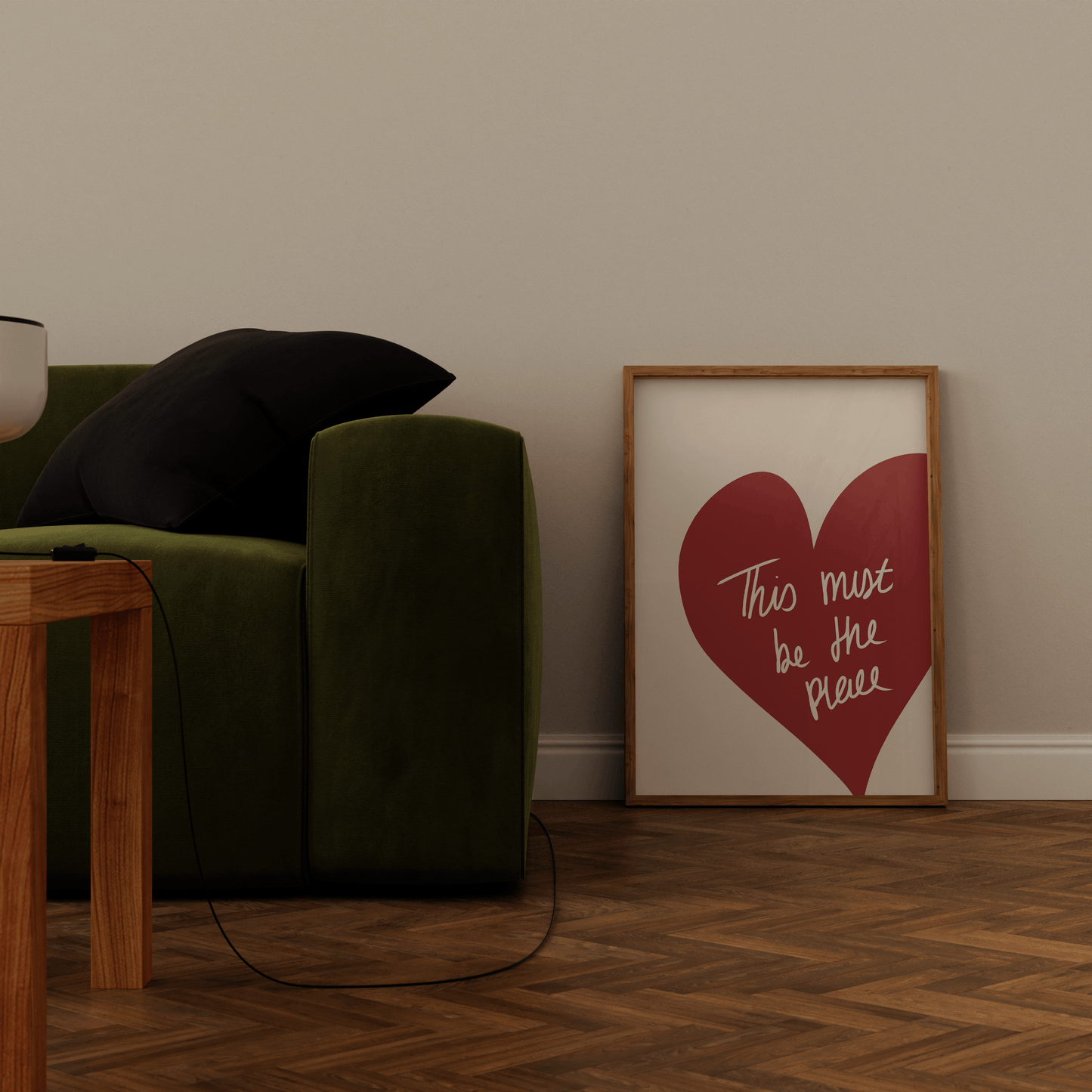 This Must Be The Place Print - Refined Spaces 