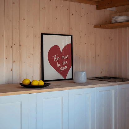 This Must Be The Place Print - Refined Spaces 