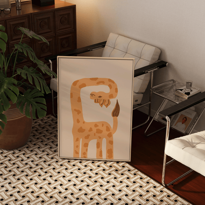 Giraffe Nursery Print - Refined Spaces
