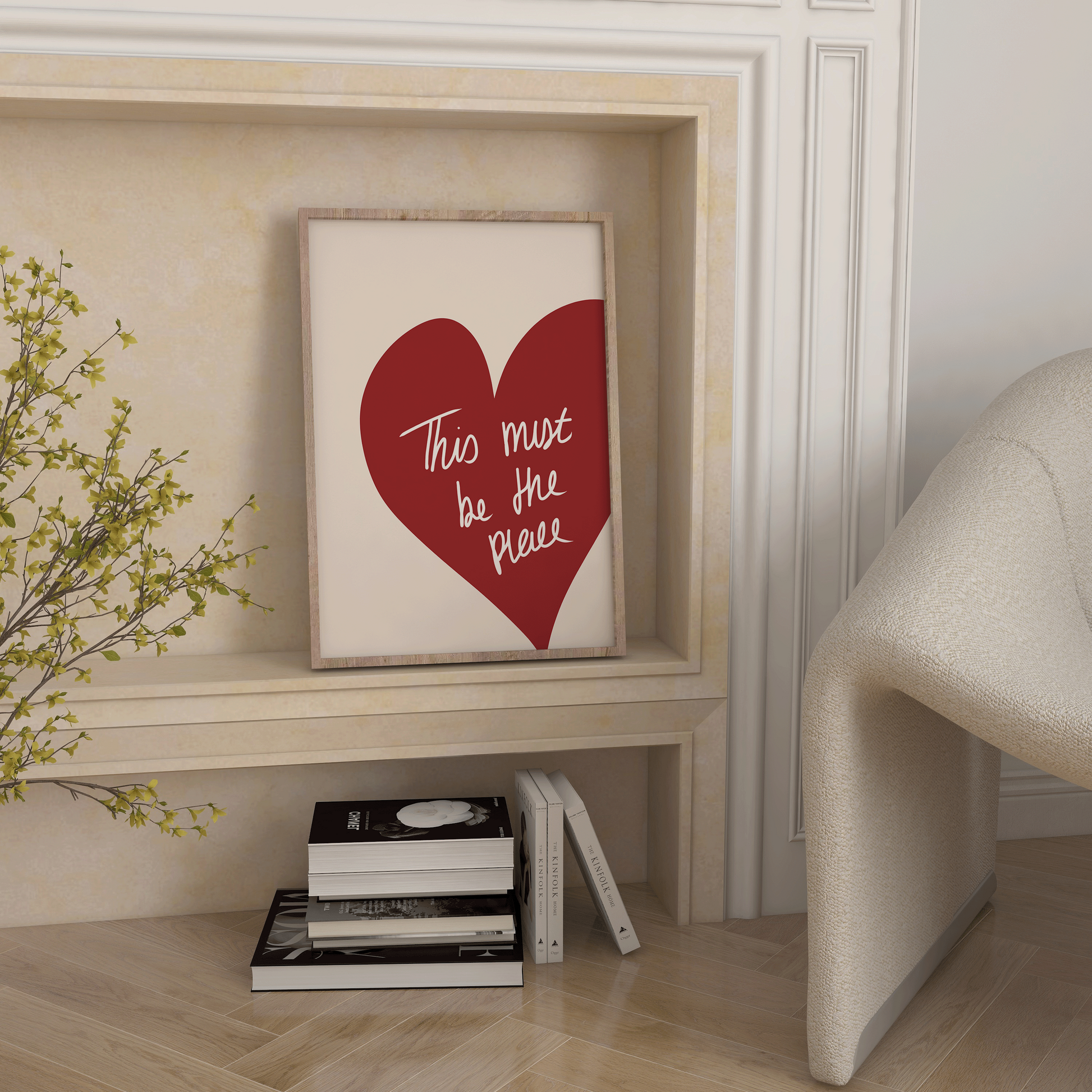 This Must Be The Place Print - Refined Spaces 