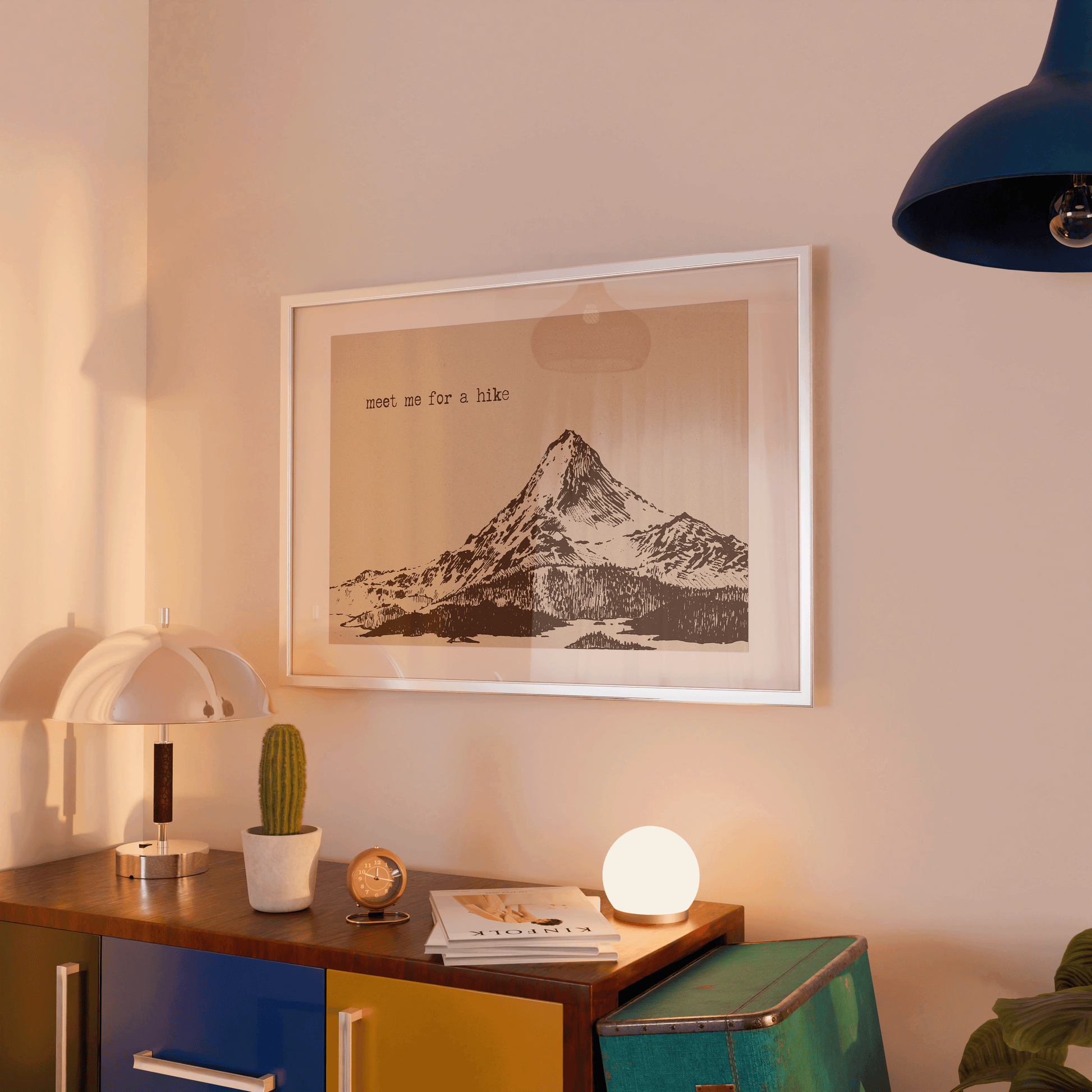 Meet Me For A Hike Print - Refined Spaces