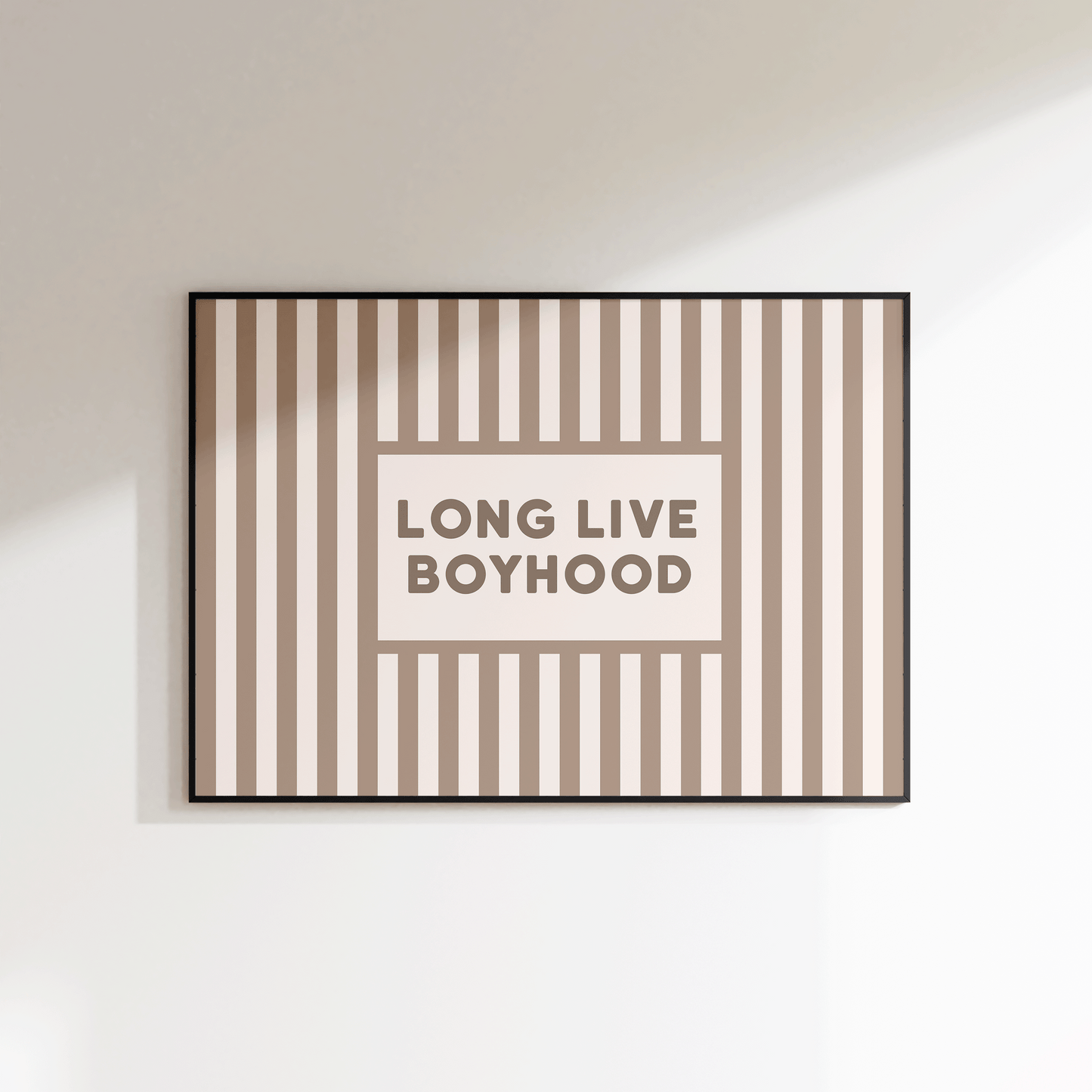 Long Live Boyhood Print - Refined Spaces 