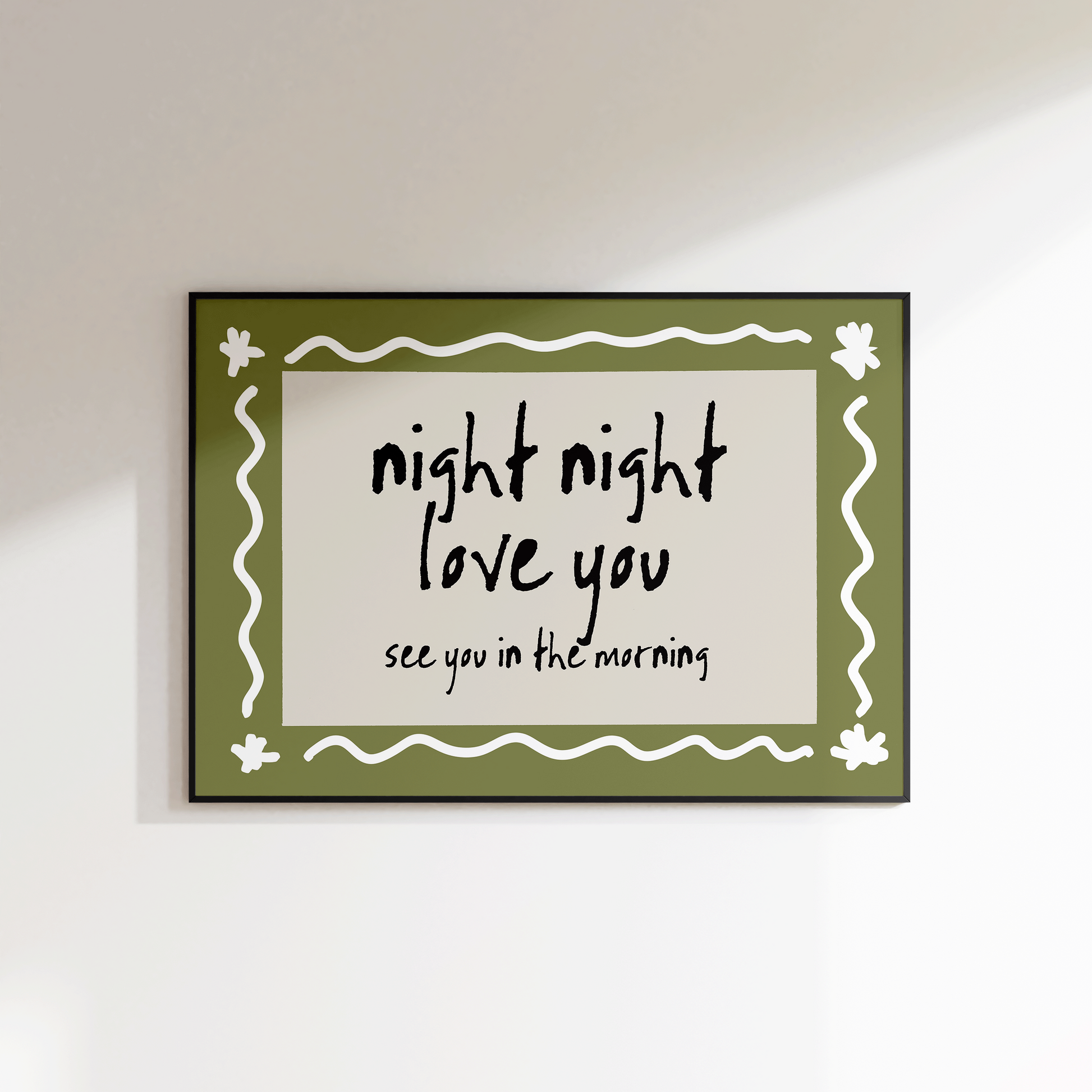 Night Night Love You Print - Refined Spaces 