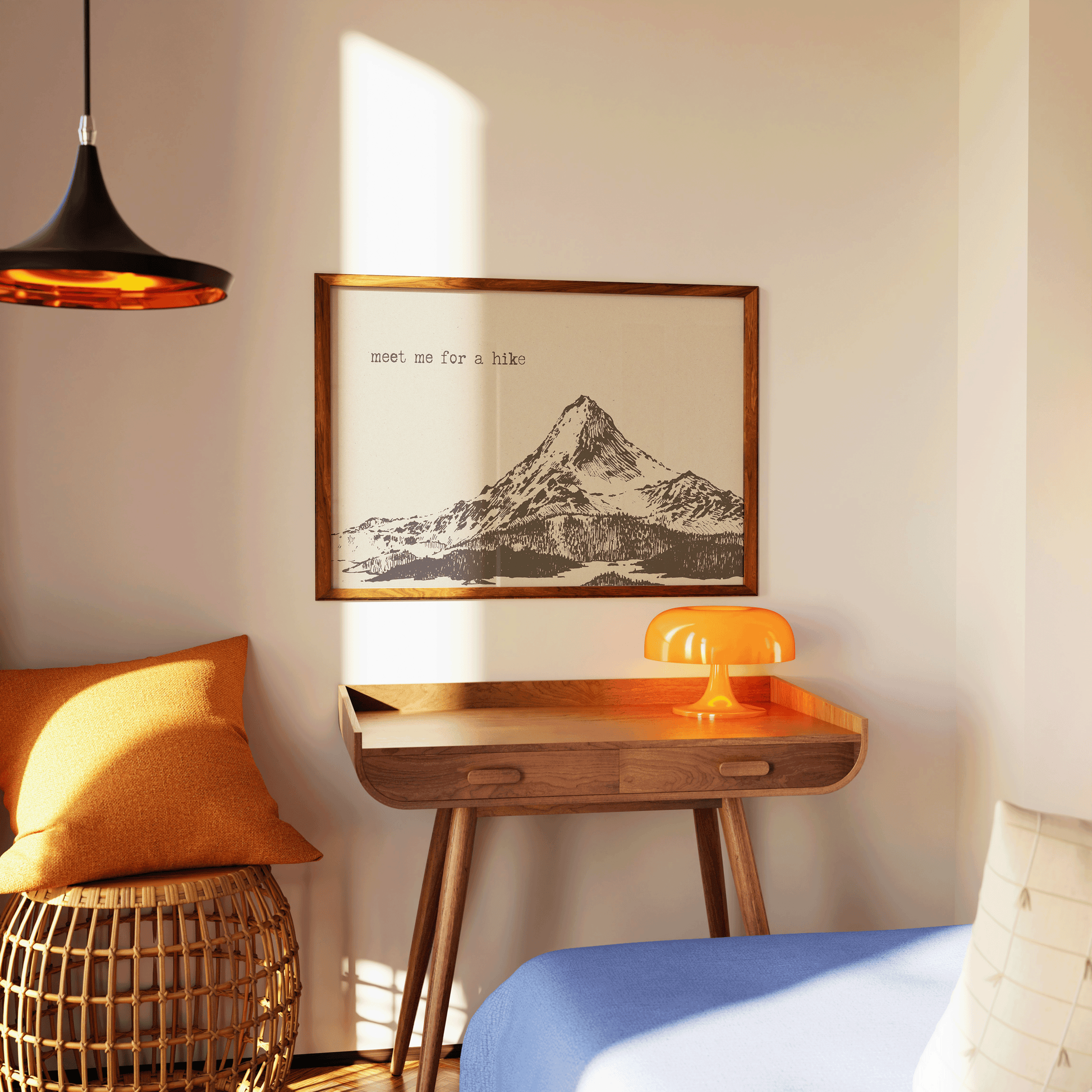 Meet Me For A Hike Print - Refined Spaces